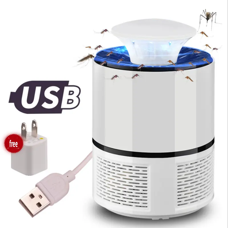 UCHOME High quality Electronics Non-radiation Repellent LED Photocatalyst Mosquito Killer USB Inhalation Mosquito Killer