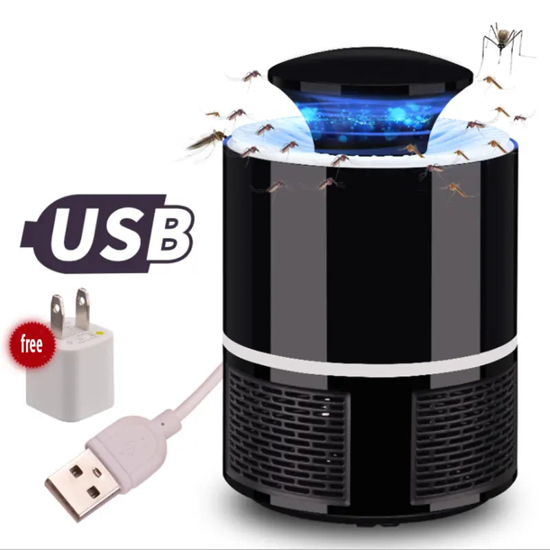 UCHOME High quality Electronics Non-radiation Repellent LED Photocatalyst Mosquito Killer USB Inhalation Mosquito Killer